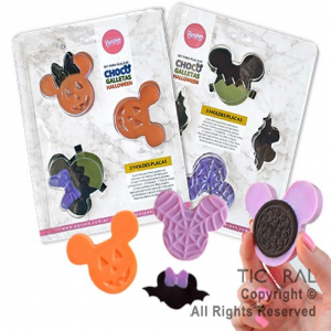 SET DE PLACAS x 2 CHOCO GALLETAS HALLOWEEN x 1